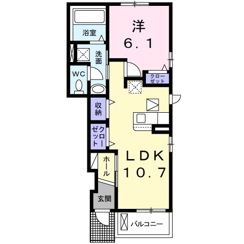 エテルノ　IVの物件間取画像