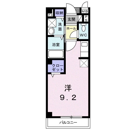 アルモニー　ベルの物件間取画像