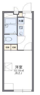 レオパレスゴールデンヴィレッヂの物件間取画像