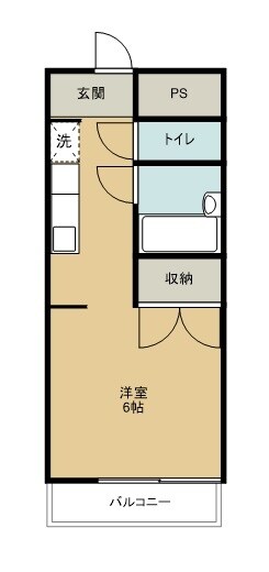 カーサハシモトの物件間取画像