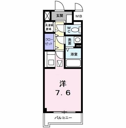 ハイライズ　ミズキの物件間取画像