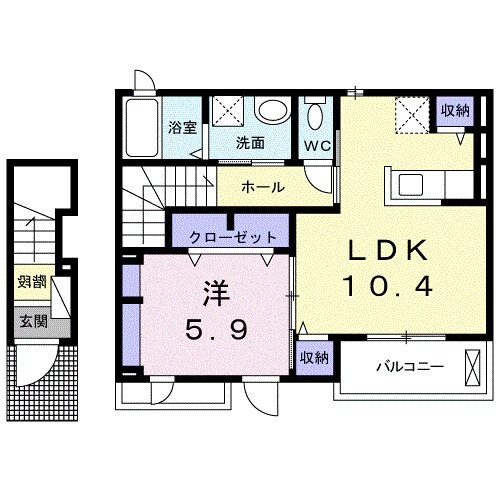 ルーチェの物件間取画像