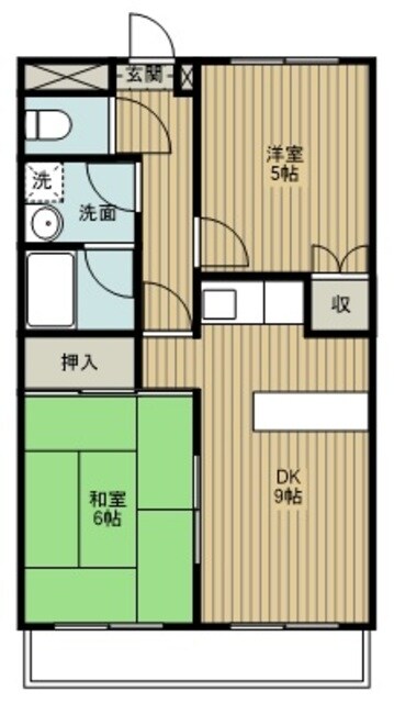 コンフォースの物件間取画像