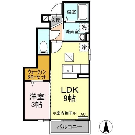 ラ・セジュールの物件間取画像