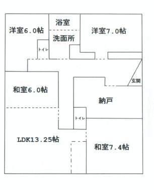 メゾンエルドラードの物件間取画像