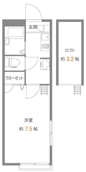 メインシティガーデン　ウィステリアの物件間取画像