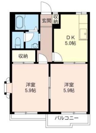 ラトナヴァーサ２の物件間取画像