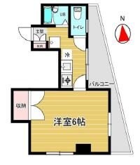 エトワール関谷の物件間取画像