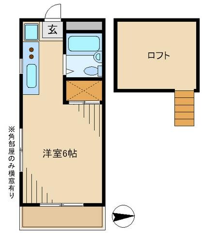 ピーチハウスの物件間取画像