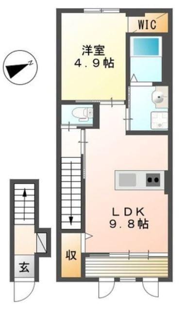 リーオイスラの物件間取画像