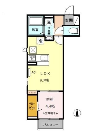 レジリエント恋ヶ窪の物件間取画像