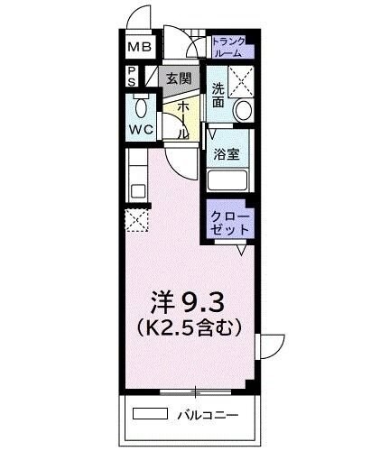 エンピエッサ東大和の物件間取画像