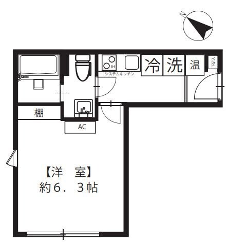 ザンパータの物件間取画像