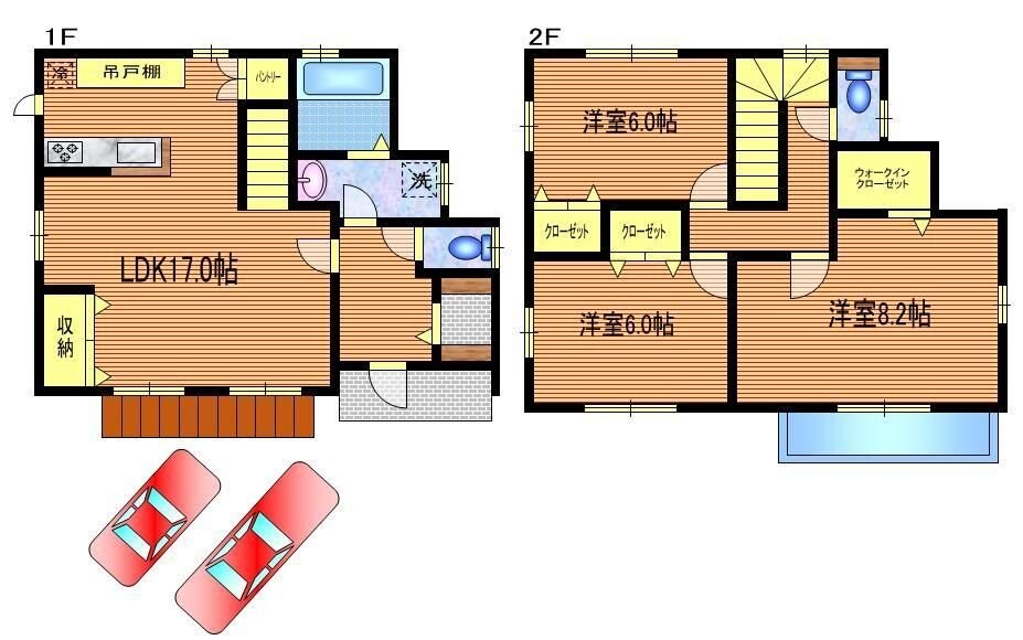 玉川上水貸家　4の物件間取画像