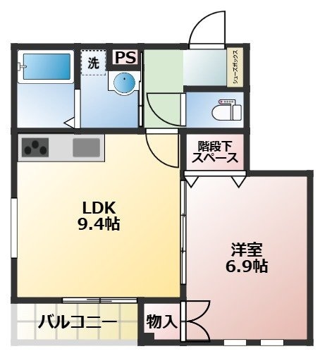 メゾンエスペリアの物件間取画像