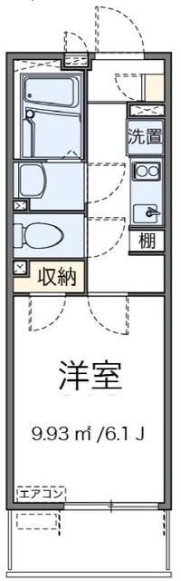 レオネクストル　リシュブールの物件間取画像