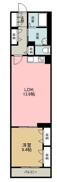 ドミール　フジの物件間取画像