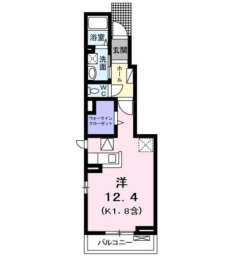 メープル昭島の物件間取画像