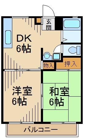 サンレイク狭山の物件間取画像