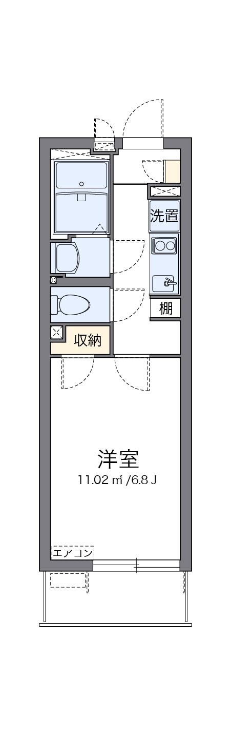 クレイノオリーブハウス　ネオの物件間取画像