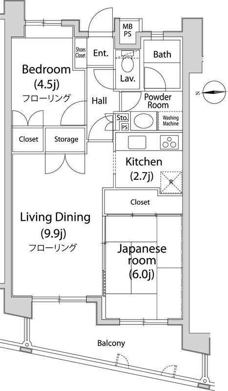 グレイスコート戸田の物件間取画像