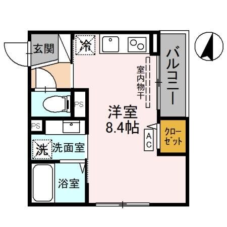 ステラ東川口の物件間取画像