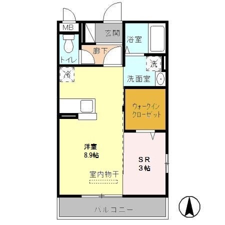 トレビナ与野本町の物件間取画像