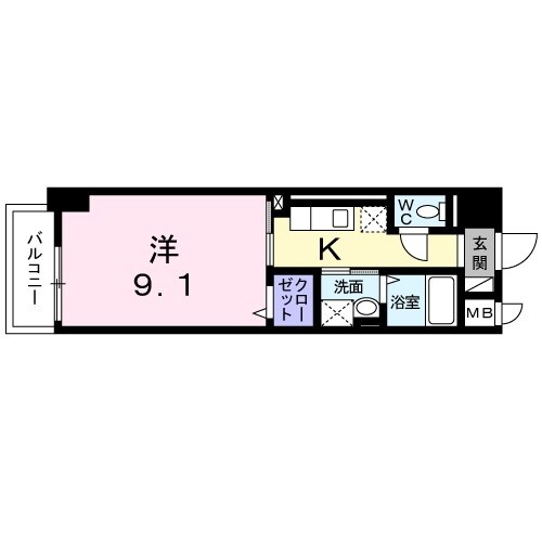 スカイヒルズの物件間取画像