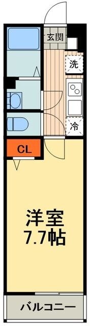 リブリ・錦町の物件間取画像