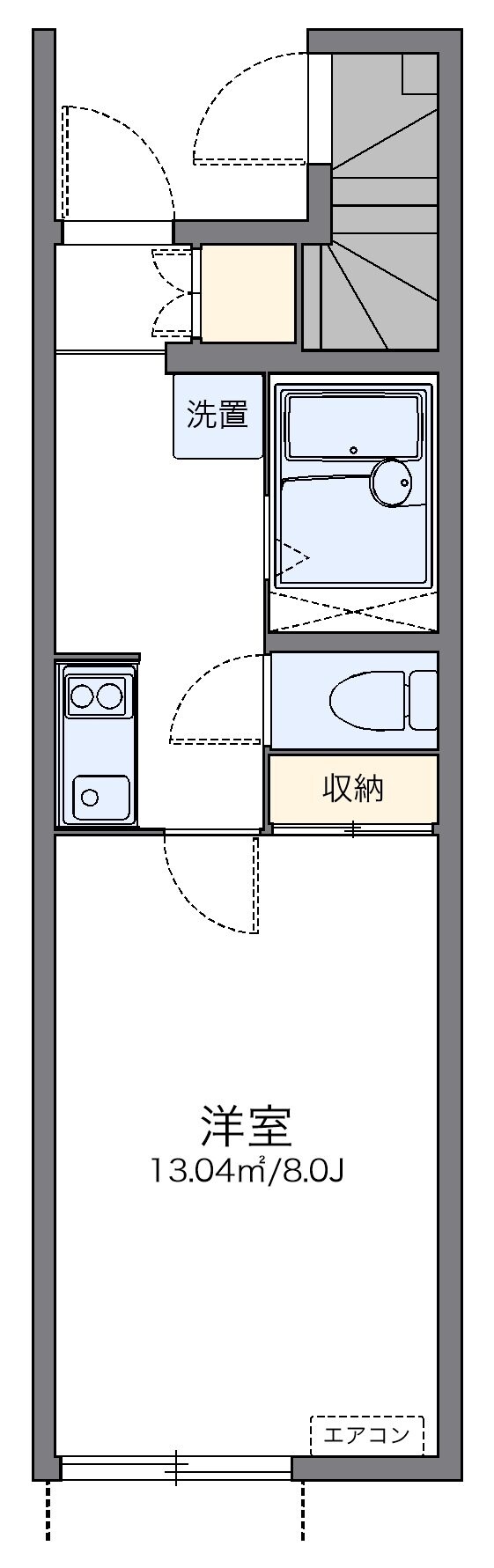 レオネクスト浦和領家の物件間取画像