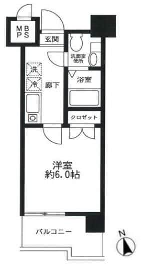 ドゥーエ川口の物件間取画像