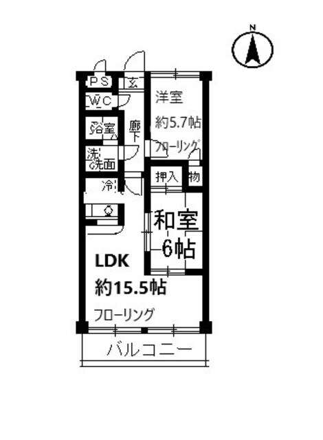 サンプレミール浦和の物件間取画像