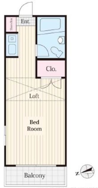 ハッピーハウス下落合の物件間取画像