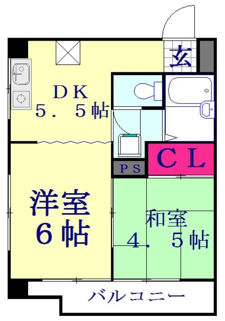 メゾン矢澤の物件間取画像