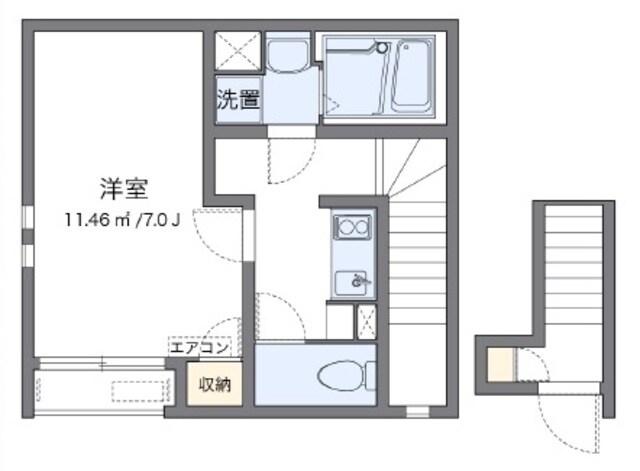 クレイノエスペランサ　Ｎの物件間取画像
