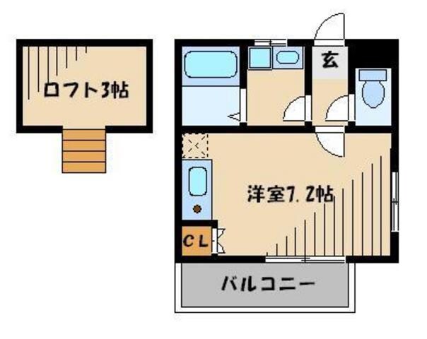 物件間取画像