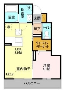 メゾン　ド　ミュゲの物件間取画像