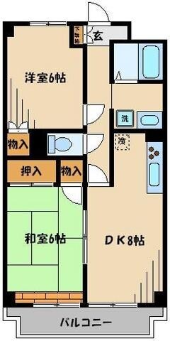 物件間取画像