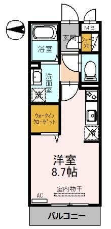 フェルカの物件間取画像