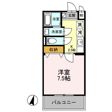 シャルマンピアの物件間取画像