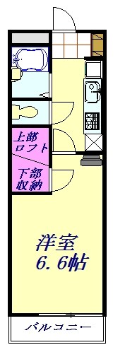 レオパレスモンジュイの物件間取画像