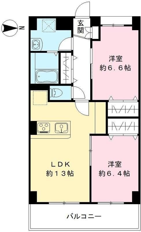 コパンリールの物件間取画像