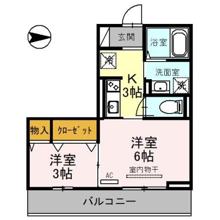 ノーブル大成の物件間取画像