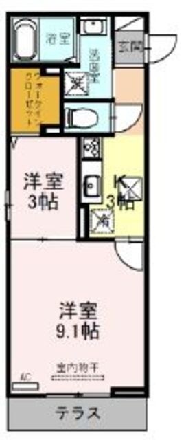 ローズ　ハーモニーの物件間取画像