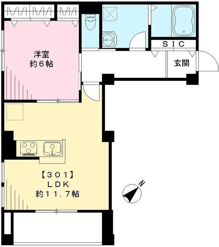 セントラルビューはなぶさの物件間取画像