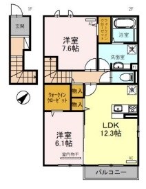 Take-2の物件間取画像