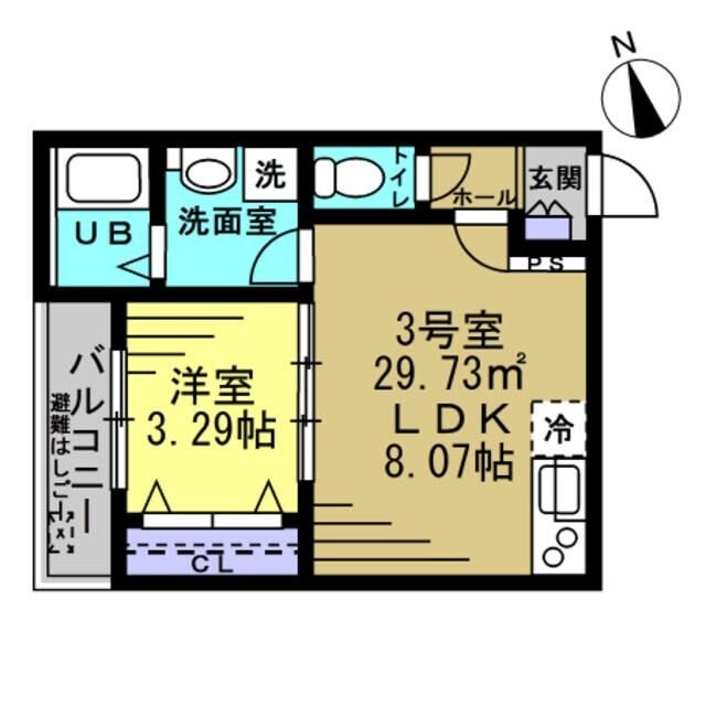 ＡＪ春日部の物件間取画像