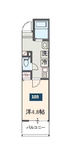 MELDIA大宮北Aの物件間取画像