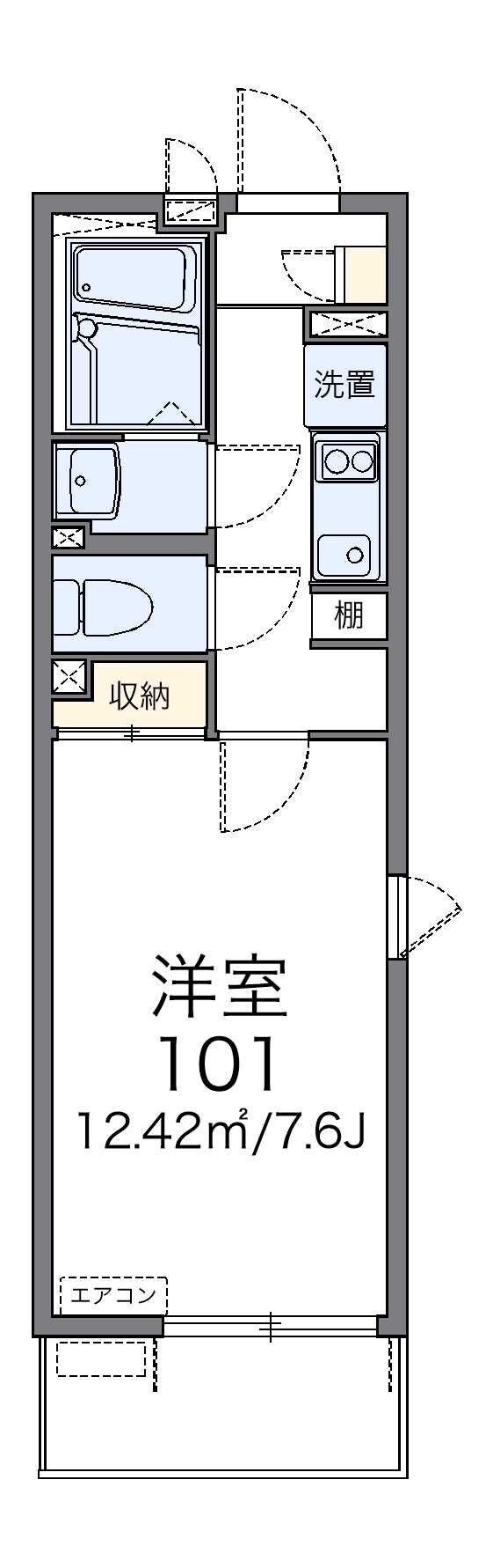 レオネクスト大宮ＥＡＳＴの物件間取画像