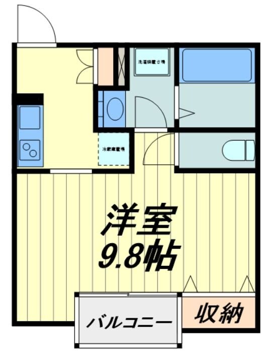 メゾンドツバキの物件間取画像